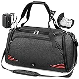 NEWHEY Sporttasche Reisetasche mit Schuhfach Groß 40L 65L Trainingstasche Gym...