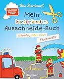 Mein kunterbuntes Ausschneidebuch - Feuerwehr. Schneiden, kleben, malen ab 3 Jahren: Ein erstes Bastelbuch mit perforierten Seiten zum leichten Heraustrennen