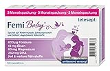 tetesept Femi Baby – 16 Nährstoffe für Kinderwunsch, Schwangerschaft &...