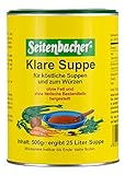 Seitenbacher Klare Suppe I Gemüsebrühe I der Allrounder I ohne Fett I ergiebig...