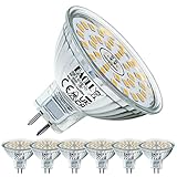 EACLL GU5.3 LED 4000K 6W Ersetzt 50W Halogen MR16 Glühbirne, 6er-Pack....