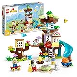 LEGO 10993 DUPLO 3-in-1 Baumhaus Spielzeug für Kleinkinder ab 3 Jahren,...