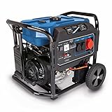 Scheppach Benzin Stromgenerator SG7100x mit E-Start | 4-Takt Benzin Motor mit...