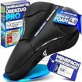 Nextcover® Fahrradsattel Überzug CoverPro mit [Memory Foam 4.0] -...
