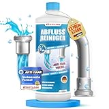 NEXTCLEAN Rohrreiniger Abflussreiniger extra stark [ANTI-HAAR FORMEL] - Entfernt...