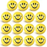 15 Stück Lächeln Lustiges Gesicht Stressbälle 1,57 Zoll Mini Stressabbau...