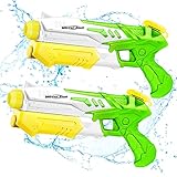 Wasserpistole für Kinder Erwachsene 2er Wasserspritzpistole mit 10 Meter...