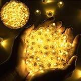 50 Stück LED Ballons Lichter, Mini LED Licht Leuchtkugeln, Runde Led...