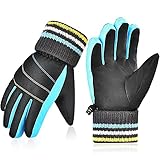Wasserdicht Winterhandschuhe Kinder Handschuhe Skihandschuhe -Fleece Langen...