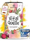 VITALQUELLE Superfood Smoothie Pulver - Saftkur - Rote Beete, Acai Pulver, OPC,...