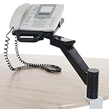 Mendler Telefonarm T555AM, Telefonhalter Telefonschwenkarm Tischhalterung,...