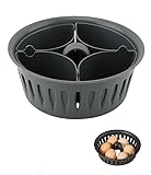 Neuytiky Eier Pochierer,Eierkocher Halter,Eierdampfer,Dampfgaren für Gekochte...