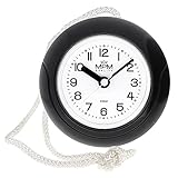 MPM Quality Design Badezimmer-Uhr aus Kunstoff, Quarz-Uhrwerk Sweep, 3-5 ATM...