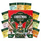 VAHDAM Weihnachten Tee Geschenkset - 45 Teebeutel | 9 Geschmacksrichtungen in...