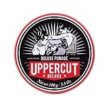 Uppercut Deluxe, Deluxe Pomade, High Shine and Strong Hold for Men, Starker Halt...