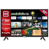 RCA RS32H2 Android Smart TV 32 Zoll (80 cm) mit Google Assistant, Chromecast,...