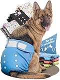 HUND IST KÖNIG Hundewindeln für Hündinnen (3 Stück) - Hochabsorbierende...