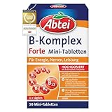 Abtei Vitamin B Komplex Forte, 50 Mini-Tabletten