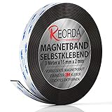 Reorda® Magnetband selbstklebend I Höchstmögliche Haftkraft durch stärksten...