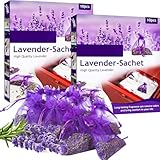 Duftsäckchen für Kleiderschrank, 20 x Lavendelsäckchen, 100% Natürliche...