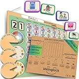 kleinglück® Wochenplaner Kinder - Montessori Magnettafel mit Gefühle,...