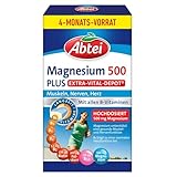 Abtei Magnesium 500 Plus Extra-Vital-Depot - Magnesiumtabletten zur...