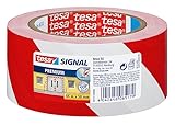 tesa Signal Markierungsklebeband PREMIUM - selbstklebendes Warnband zur...