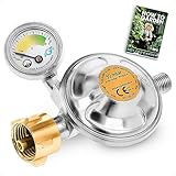 BFG Gasdruckregler für Gasflaschen, 50mbar, 1,5kg/h, Ausgangsgewinde 1/4 'L,...