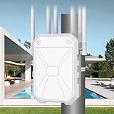 AX1800 Outdoor WLAN Repeater WiFi 6, Gigabit Dualband 2,4 GHz & 5 GHz WLAN...