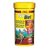 JBL NovoBel 30130 Alleinfutter für alle Aquarienfische, Flocken 250 ml