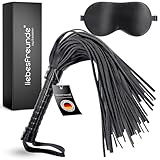 Liebesfreunde® Sex Peitsche – Flogger BDSM Spielzeug, hart und weich...