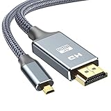 SNOWKIDS Micro HDMI Kable 1.8m, Type Micro HDMI auf HDMI Kabel mit Ethernet,4K...