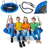 Neo-Sport Schaukel Nestschaukel Outdoor Kinderschaukel 125 cm Tragkraft bis 150...