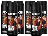 Axe Bodyspray Moschus ohne Aluminiumsalze 6x 150 ml Männerdeo Deo Deodorant