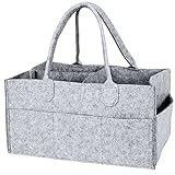 Baby Windelsäckchen Tragbare Windel-Aufbewahrungsbox Mit Veränderbar Fächern...