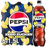 Pepsi Zero Zucker Lemon, Das zuckerfreie Erfrischungsgetränk von Pepsi ohne...