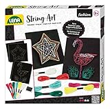 Simm Lena String Art Flamingo & Stern, bunt