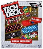 Tech Deck Sk8Shop Bonus Pack - Fingerboard-Set mit 6 authentischen Boards und...