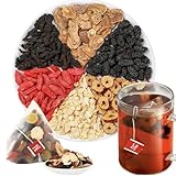 50 Packs/Bag Kidney Tea Formula Ginseng Six Treasure Tea, Wolfberry Chinese...