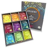 Creano Bio Kräutertee Geschenkset „ORGANIC HERBAL TEA“ - 27 Bio-Teebeutel...