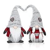 EKARSEN Handgemachte Paar Wichtel GNOME Hausdeko Zwerg Puppen für Valentinstag...