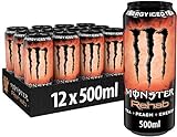 Monster Energy Rehab Peach - koffeinhaltiger Energy-Eistee mit...