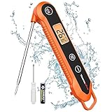 ThermoPro TP03H IPX6 Wasserdicht Fleischthermometer 0.5°C Präzise...