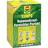 COMPO Rasen Unkrautvernichter Perfekt, Vernichtung von schwerbekämpfbaren...