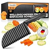 nedit Wellenmesser - Wellenschneider - Riffelmesser - Wellenschnittmesser für...