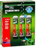 JBL PROFLORA CO2 Cylinder 500 U 3X 500 g CO2-Einweg-Vorratsflasche (3er...