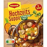 Maggi Guten Appetit, Hochzeits Suppe, 57g Beutel, ergibt 4 Teller, 1er Pack (1 x...