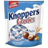 Knoppers Goodies Knusper Minis (1 x 180 g) – knusprige Waffelkugeln gefüllt...