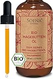 100% BIO HAGEBUTTENÖL | Kaltgepresst & Rein | Made in Germany | Natürliches...