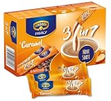 KRÜGER Family 3 in 1 Caramel, Instant Kaffee Sticks mit löslichem Kaffee,...